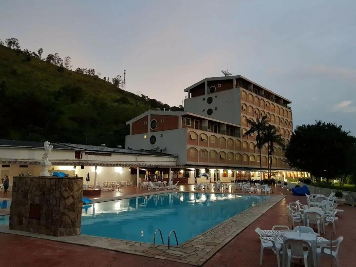Agradavel Flat - Cavalinho Branco - Aguas De Lindoia Apartment ภายนอก รูปภาพ
