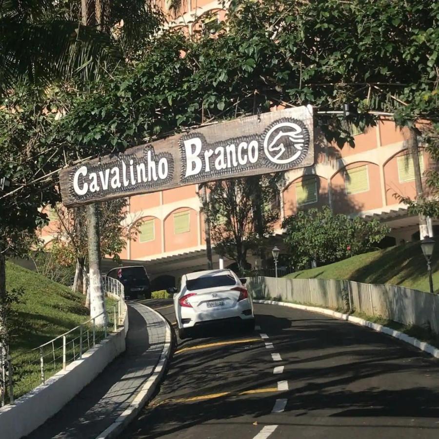 Agradavel Flat - Cavalinho Branco - Aguas De Lindoia Apartment ภายนอก รูปภาพ